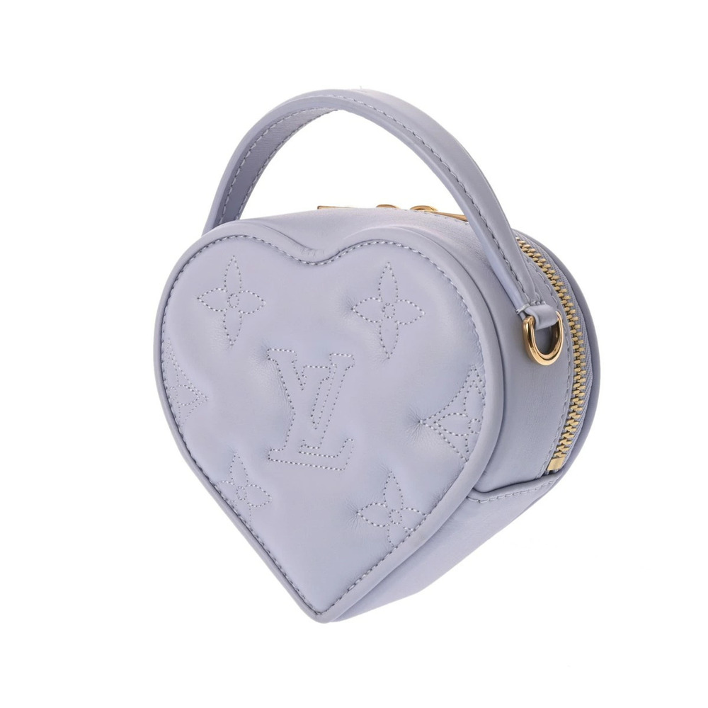Louis Vuitton Bag Shoulder Pop Monogram Heart Purple Clutch My Purple